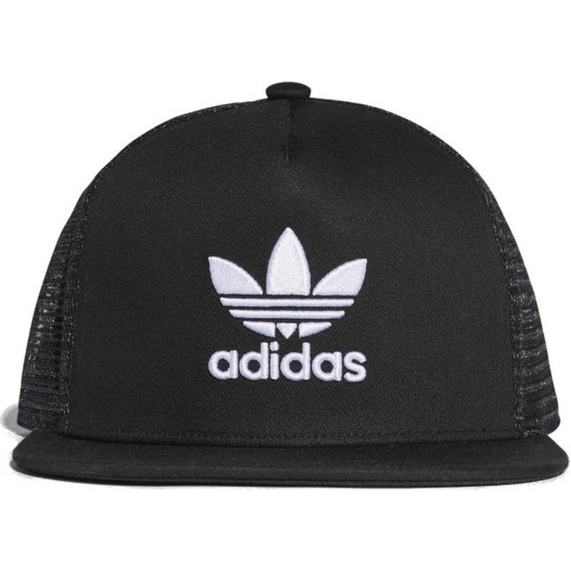 Bon Trucker Preto Trefoil Da Adidas Caphunters Pt