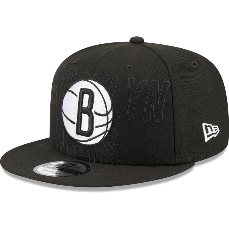 Bon Plano Preto Snapback Fifty Draft Edition Da Brooklyn Nets