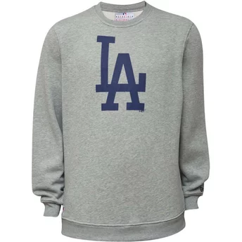 Sweatshirt cinza Crew Neck da Los Angeles Dodgers MLB da New Era