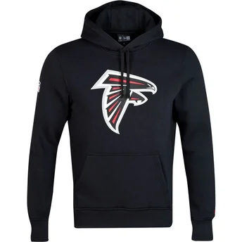 Moletom com capuz preto Pullover Hoodie da Atlanta Falcons NFL da New Era