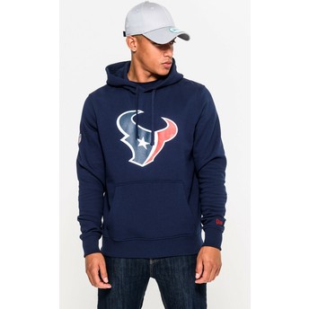 Moletom com capuz azul Pullover Hoodie da Houston Texans NFL da New Era