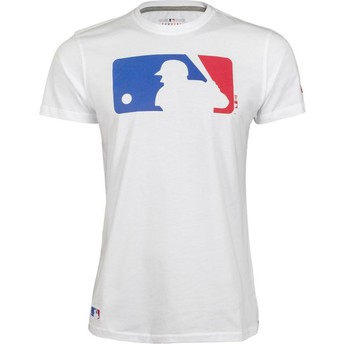 Camiseta de manga curta branco da MLB da New Era