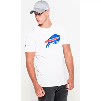 Camiseta de manga curta branco da Buffalo Bills NFL da New Era