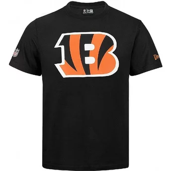 Camiseta de manga curta preto da Cincinnati Bengals NFL da New Era