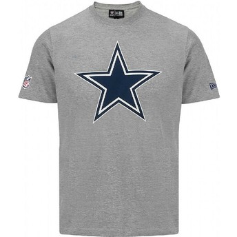 Camiseta de manga curta cinza da Dallas Cowboys NFL da New Era