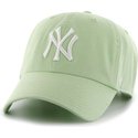 bone-curvo-verde-claro-com-logo-branco-da-new-york-yankees-mlb-clean-up-da-47-brand