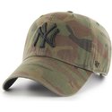 gorra-visera-curva-camuflaje-con-logo-negro-de-new-york-yankees-mlb-regiment-clean-up-de-47-brand