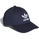 bone-curvo-azul-marinho-ajustavel-trefoil-classic-da-adidas