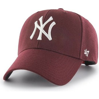 Boné curvo grená snapback da New York Yankees MLB MVP da 47 Brand