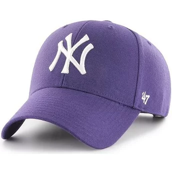 Boné curvo violeta snapback da New York Yankees MLB MVP da 47 Brand