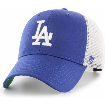 Boné trucker azul da Los Angeles Dodgers MLB MVP Branson da 47 Brand