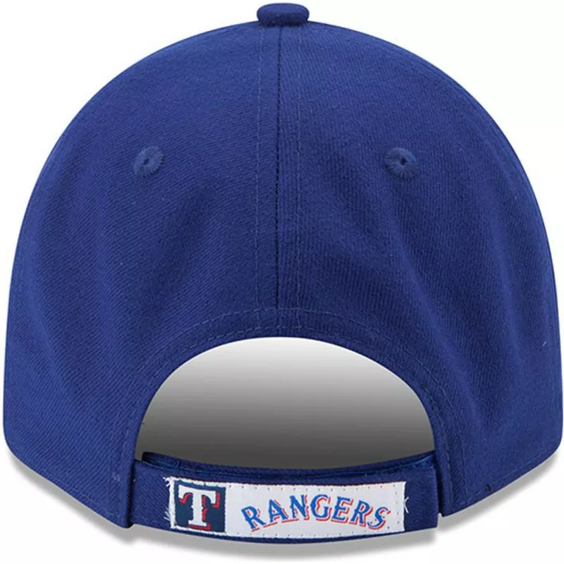 bone-curvo-azul-ajustavel-9forty-the-league-da-texas-rangers-mlb-da-new-era