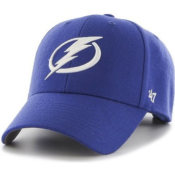 Boné curvo azul da Tampa Bay Lightning NHL MVP da 47 Brand