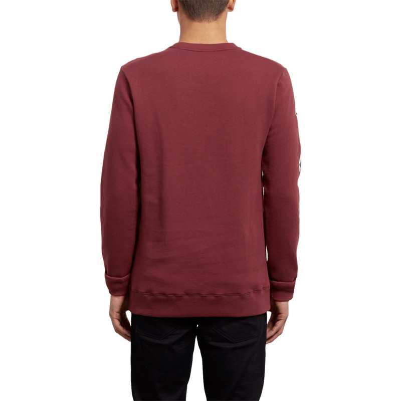 sweatshirt-vermelho-supply-stone-crimson-da-volcom