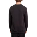 sweatshirt-preto-corte-longo-stone-black-da-volcom