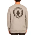 sweatshirt-cinza-supply-stone-grey-da-volcom