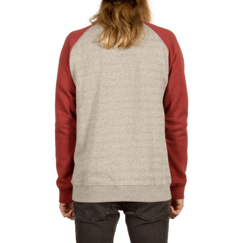 sweatshirt-cinza-e-vermelho-homak-cabernet-da-volcom