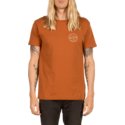 camiseta-manga-curta-castanho-on-lock-copper-da-volcom