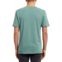 camiseta-manga-curta-verde-classic-stone-pine-da-volcom