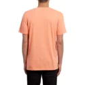 camiseta-manga-curta-laranja-classic-stone-salmon-da-volcom