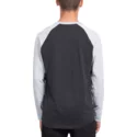 camiseta-manga-comprida-preto-e-cinza-com-mangas-pretas-pen-heather-grey-da-volcom