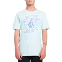 camiseta-manga-curta-azul-diagram-pale-aqua-da-volcom