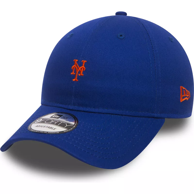 bone-curvo-azul-ajustavel-9forty-team-mini-logo-da-new-york-mets-mlb-da-new-era