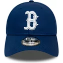 bone-curvo-azul-ajustavel-9forty-league-essential-da-boston-red-sox-mlb-da-new-era