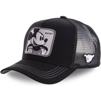 Boné trucker preto Mickey Mouse MIC5 Disney da Capslab