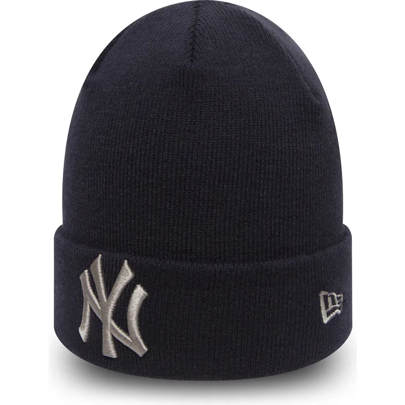 gorro-azul-marinho-cuff-knit-league-essential-da-new-york-yankees-mlb-da-new-era