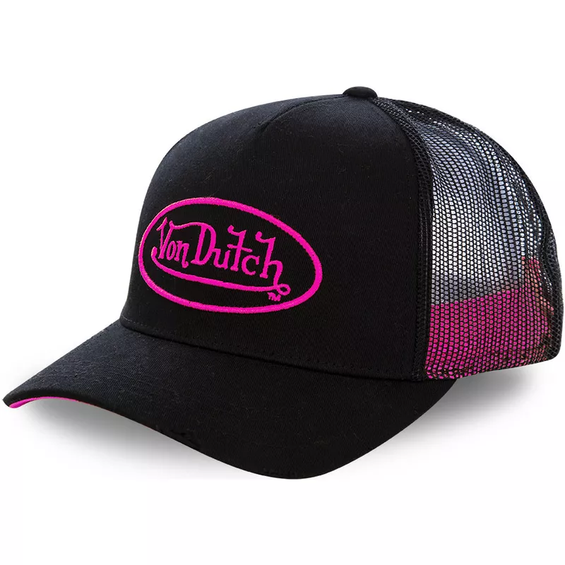 bone-trucker-preto-com-logo-rosa-neo-pin-da-von-dutch
