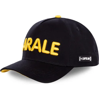 Boné curvo preto snapback ARALE ARA3 Dr. Slump da Capslab