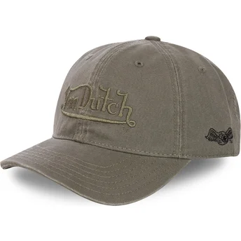 Boné curvo verde ajustável FORESTNK da Von Dutch
