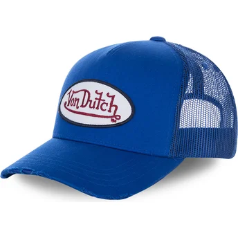 Boné trucker azul para criança KID_FRESH2 da Von Dutch