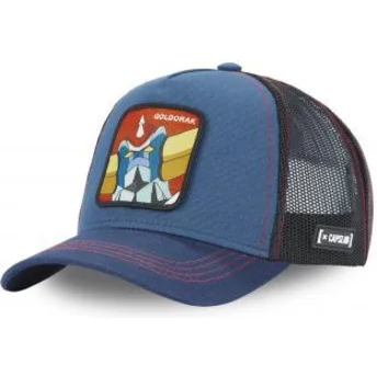 Boné trucker azul marinho RAK1 UFO Robot Grendizer da Capslab