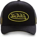 bone-trucker-preto-com-logo-amarelo-neo-yel-da-von-dutch