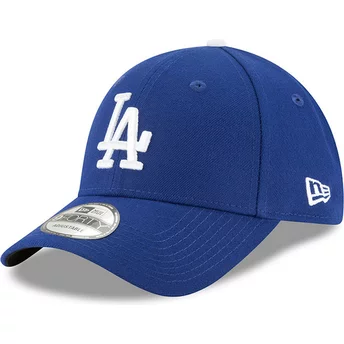 Boné curvo azul ajustável 9FORTY The League da Los Angeles Dodgers MLB da New Era