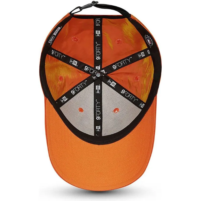 bone-curvo-laranja-ajustavel-9forty-hypertone-da-new-york-yankees-mlb-da-new-era