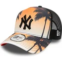 bone-trucker-laranja-com-logo-preto-a-frame-summer-city-da-new-york-yankees-mlb-da-new-era
