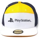 bone-plano-blanca-amarelo-e-azul-marinho-ajustavel-playstation-sony-da-difuzed