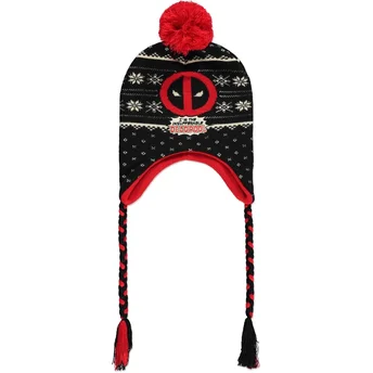 Gorro preto sherpa Deadpool Marvel Comics da Difuzed