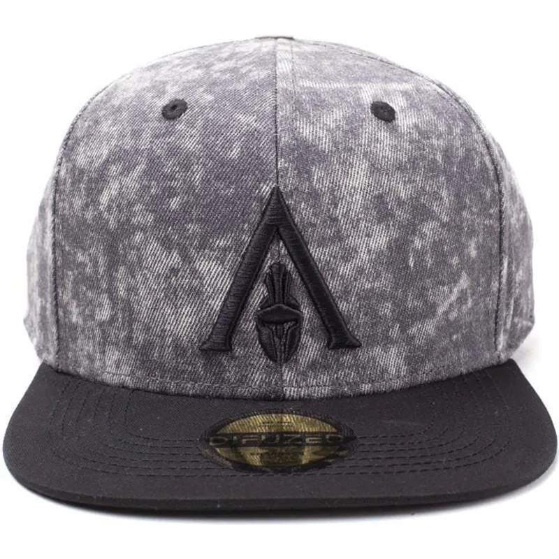 bone-plano-cinza-e-preto-snapback-odyssey-logo-apocalyptic-assassins-creed-da-difuzed