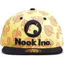 bone-plano-amarelo-e-preto-snapback-leaf-logo-nook-inc-animal-crossing-da-difuzed