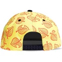 bone-plano-amarelo-e-preto-snapback-leaf-logo-nook-inc-animal-crossing-da-difuzed