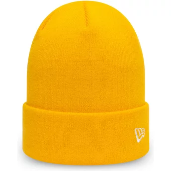 Gorro amarelo Cuff Knit Pop Colour da New Era
