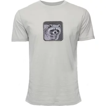 Camiseta da manga curta cinza claro guaxinim Bandit The Farm da Goorin Bros.