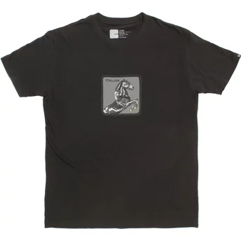 Camiseta da manga curta preto cavalo Stallion Very Stable The Farm da Goorin Bros.