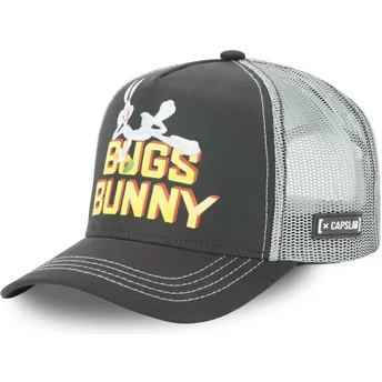 Boné trucker cinza Bugs Bunny LOO5 BUN1 Looney Tunes da Capslab