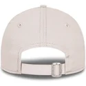bone-curvo-bege-ajustavel-para-crianca-com-logo-castanho-9forty-league-essential-da-new-york-yankees-mlb-da-new-era