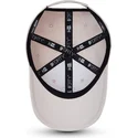 bone-curvo-bege-ajustavel-para-crianca-pequena-com-logo-castanho-9forty-league-essential-da-new-york-yankees-mlb-da-new-era